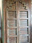 Antique Arched Door Customized Teak Wood Single Entry Door 96x49
