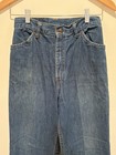 1970 s Levis Orange Tab Big E Bell Bottoms Hippie Ladies 24x27    Authentic Vtg