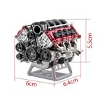 For Adults V8 Combustion Engine Model Building Kits Internal Diy Hobby