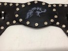 Black Leather Holsters For Hubley Colt 45 With Image Of Lone Ranger Horse Silver