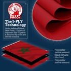 Anley Rip-proof Double Sided 3-ply Morocco Flag 3x5 Foot Moroccan National Flags