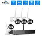 Hiseeu Cctv Security Camera System 16ch Nvr 3mp 5g Wifi Camera full Color Vision