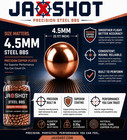 1 250 Ct Copper Plated Steel Metal Bbs 4 5mm   177 Cal  - Jaxshot  bc Precision 