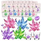 24 Pack Crystal Growing Kit Science Party Favors For Kids Stem One Size 24pcs