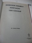 1860 Hancock County Kentucky Ky Census History Genealogy Book Hb