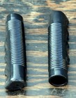 Black Bike Grips Vintage Cruiser Stingray Muscle Bicycle Lowrider Schwinn Beach