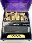 Vintage Milano Piano Accordion With Original Case - Made In Italy