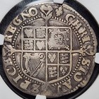 Silver 1625 England Great Britain Shilling Charles I S-2782 Lis Mm   Ngc Vf20