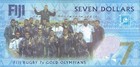 Fiji 7 Dollars P-120 Unc 2016 Commemorative