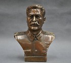 Russian Leader Joseph Stalin Bust Bronze Statue