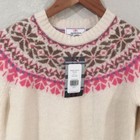 New Cpc Children s Wear Girls Sz 14 Katrina Fairisle Sweater 100  Lambswool