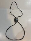 Men   s Vintage Sterling Silver Navajo Spiderweb Bolo Tie 