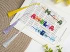 Personalized Name Bookmark  Acrylic Bookmark With Tassel  Gift For Reader