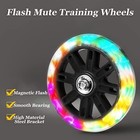 Training Wheels  Flash Mute Wheel Mounted Kit Suitable For 12 14 16 18 20inch Us