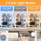 Vanity Mirror With Lights  Hollywood Lighted Makeup Mirror With 3 Color Light