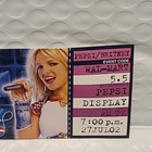 Vintage Pepsi Walmart Britney Spears Fake Concert Ticket Ad July 27  2002 Look    