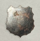 Rare Vintage Police Fire Salesman Sample Badge Blank  b 