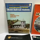 Lot Of 4 Model Railroading Books Instructions  Design And Track Scenery Vintage