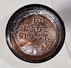 Antique Vintage Upside Down Certo Brown Glass Medicine Bottle