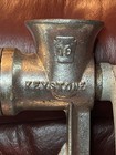 Antique Vintage Keystone  10 Cast Iron Hand-cranked Meat Grinder - Made In Usa