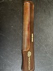 Hair Comb The  Shilla Amber Pocket Comb Retro Hotel Memorabilia Groom 1pcs