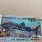 Whale Shark          Djibouti 40 Francs Banknote 2017 Commemorative Animal Kingdom