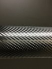 Vvivid  Premium Black Carbon Fiber Vinyl Wrap Film  1ft X 5ft  1ft X 5ft