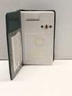Vintage Seattle First National Bank Disguised Book Coin Bank With Key              