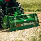 Titan Attachments 3 Point 72  Rotary Tiller Attachment Fits Cat 1 Tractors