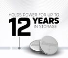 Energizer Cr2032 3v Lithium Coin Batteries 12-count 2036 Exp  New