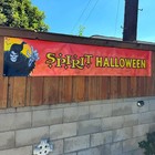 Spirit Halloween Retail Store Banner 8ft Vinyl Sign Horror Decor Display Party 