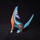 Gorgeous Oaxacan Wood Carving Coyote Alebrije  Mexican Folk Art 