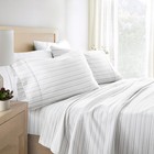 100 Cotton Flannel Sheet Set Deep Pocket Cozy Soft 4 Piece Bedding Queen Queen