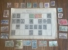 Latin America Stamp Lot   Album Pages - 60  Stamps - Used - Estate Find