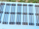 Vintage Lionel Ny New York Train Track Lot 10 Straight 11 Curve O Gauge 3 Rail