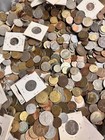 Mixed Lot Of 100 Bulk World Foreign Coins From Around The World