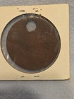 Brass Coal Mine Miner Mining Tag Vintage Antique  164  1-3 8  Diameter     