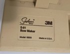Vintage 3m Sasheen S-81 Bow Maker Model 18000 W  Accessories Working 