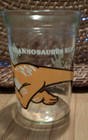 Vintage 1988 Welch s Jelly Tyrannosaurus Rex Small  3 75   Juice milk Glass