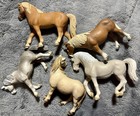  1 Schleich Horse Model Figurines Lot Of 5 Free Shipping