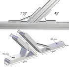 4 Pcs 45 Degree 2020 Corner Angle Connection Joint Bracket Aluminum Extrusion
