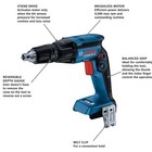 Bosch Gxl18v-291b25 18v 2-tool Brushless Combo Kit W  Screwgun   Cutout Tool