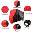 M Waterproof Motorcycle Cover Scooter Moped Outdoor Dust Rain Uv Protector 190t