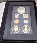 1989-s Prestige Proof Set Congressional Silver Dollar W  Box   Coa  7 Coins 