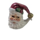 Fitz And Floyd Omnibus Vintage Holiday Santa Claus Face Salt And Pepper Shaker