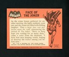 Face Of The Joker 1966 Topps Batman  9 Ex-mt