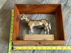 Horse Statue Vintage Trophy Figurine 1963 Glastonbury Ct Quarter Horse Ranch