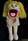 Silly Puppets Katie Peach Girl 14    Hand Puppet No Clothes