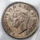 Canada 1937 25 Cents Quarter Silver Coin - Iccs Ms-65