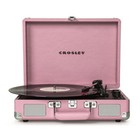 Record Player Vinyl Audio Turntables Suitcase Style Shell Portable Three Speed